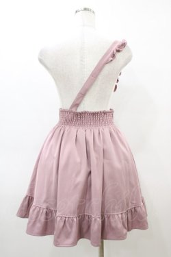 画像2: Ank Rouge / サスペンダースカート M ピンク H-26-03-06-1041-CA-SK-NS-ZH