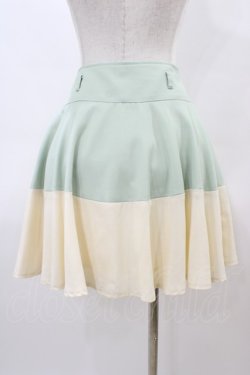 画像2: LODISPOTTO / 配色スカート M アイボリー/ミント H-26-03-06-1043-LO-SK-NS-ZH