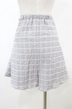 画像2: Melt the lady / チェックショートパンツ S グレー H-26-03-06-1046-PU-PA-NS-ZH