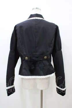 画像2: Eri Aino's Collection / シャーロットの水曜日ジャケット 3L ブラック H-26-03-06-1053-PU-JA-NS-ZH