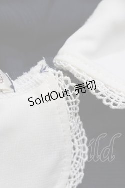 画像4: axes femme / リボン刺繍プルオーバー M ネイビー H-26-03-06-1057-AX-TO-NS-ZH