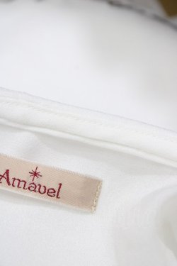 画像4: Amavel / メッセージカラーフリルブラウス Free オフ/モカ H-26-03-06-1060-CA-BL-NS-ZH