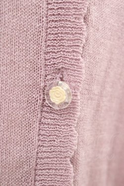 画像3: F&A / ローズボタンニットカーディガン Free ラベンダー H-26-03-06-1062-LO-TO-NS-ZH