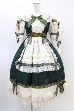 画像1: BABY,THE STARS SHINE BRIGHT / Mazrka〜乙女なJolie fleur〜ワンピースドレス・ヘッドドレスSet Free グリーン H-26-03-06-1008-BA-OP-NS-ZH