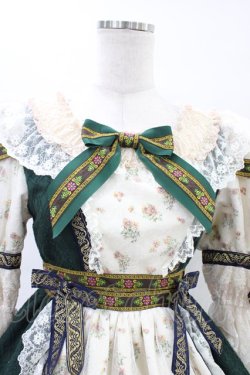 画像4: BABY,THE STARS SHINE BRIGHT / Mazrka〜乙女なJolie fleur〜ワンピースドレス・ヘッドドレスSet Free グリーン H-26-03-06-1008-BA-OP-NS-ZH