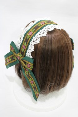 画像7: BABY,THE STARS SHINE BRIGHT / Mazrka〜乙女なJolie fleur〜ワンピースドレス・ヘッドドレスSet Free グリーン H-26-03-06-1008-BA-OP-NS-ZH