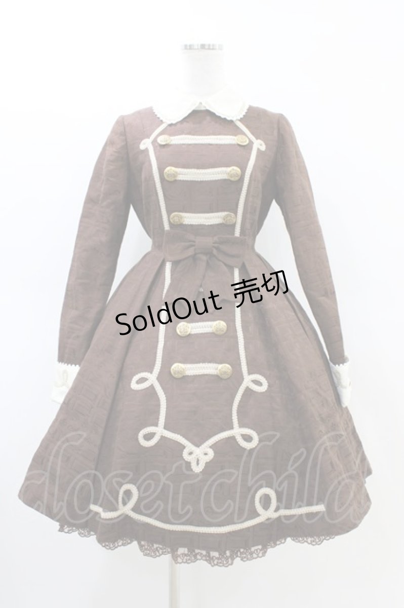 画像1: Angelic Pretty / Melty Whip Chocolateワンピース Free ブラウン H-26-03-06-1009-AP-OP-NS-ZH (1)
