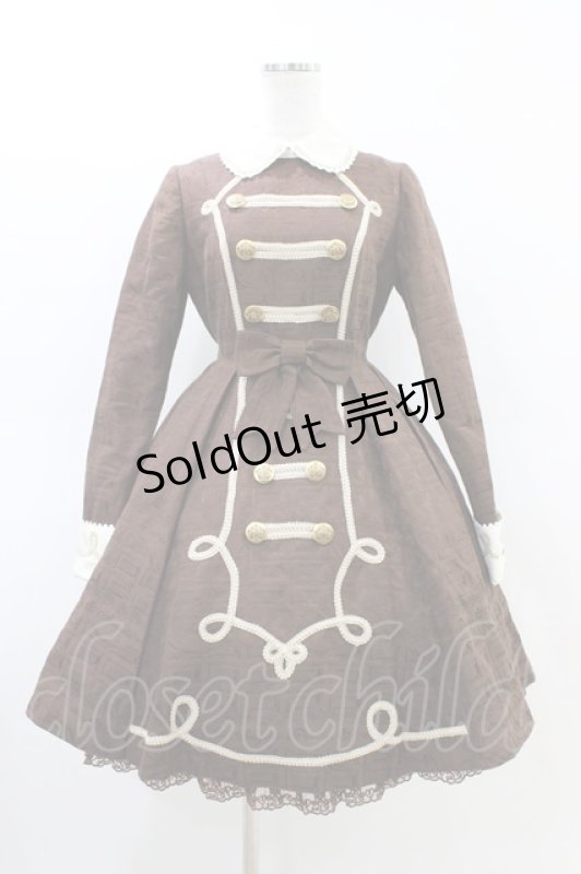 画像1: Angelic Pretty / Melty Whip Chocolateワンピース Free ブラウン H-26-03-06-1009-AP-OP-NS-ZH (1)