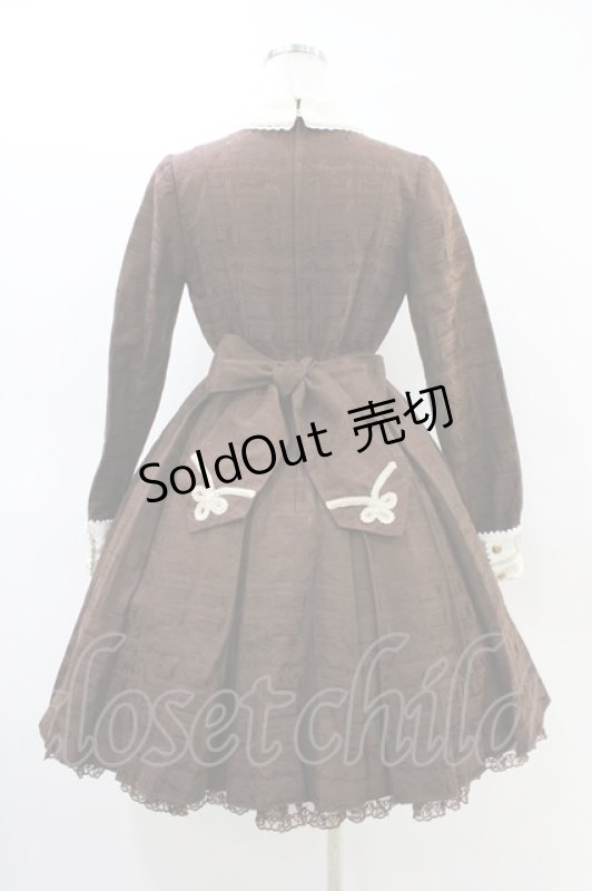 画像2: Angelic Pretty / Melty Whip Chocolateワンピース Free ブラウン H-26-03-06-1009-AP-OP-NS-ZH (2)