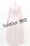 Ank Rouge / タックロングワンピース M ピンク H-26-03-06-1012-CA-OP-NS-ZH