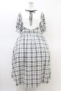m petit by misako / チェックキリカエワンピース L オフ H-26-03-06-1014-LO-OP-NS-ZH