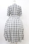 画像2: m petit by misako / チェックキリカエワンピース L オフ H-26-03-06-1014-LO-OP-NS-ZH (2)