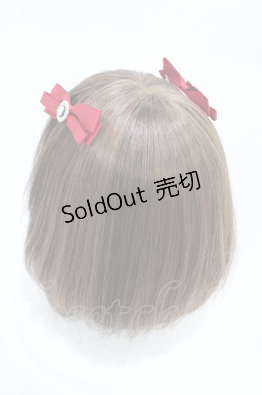 画像2: m petit by misako / TT*AM2Pクリップ  エンジ H-26-03-06-1002-LO-ZA-NS-ZH (2)