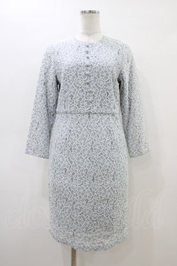 画像1: an another angelus / 総レースタイトワンピース Free サックス H-26-03-06-1018-CA-OP-NS-ZH