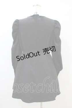 画像2: Ank Rouge / パワショルきらきらリボンワンピース M ブラック H-26-03-06-1021-CA-OP-NS-ZH