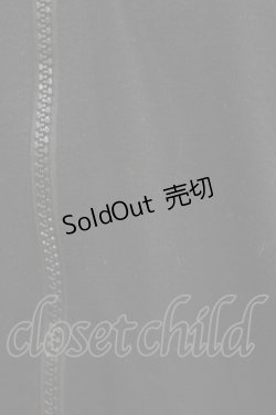 画像4: ALGONQUINS / ギャザー切替ZIPパーカー  ブラック H-26-03-06-050-AL-TO-KB-ZH