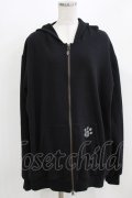 h.NAOTO / Devil Cat GUREMU Hoodie  ブラック H-26-03-06-052-HN-TO-KB-ZH