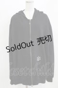 h.NAOTO / Devil Cat GUREMU Hoodie  ブラック H-26-03-06-052-HN-TO-KB-ZH