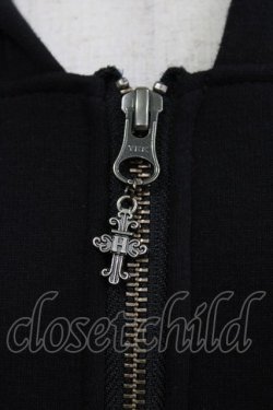 画像4: h.NAOTO / Devil Cat GUREMU Hoodie  ブラック H-26-03-06-052-HN-TO-KB-ZH