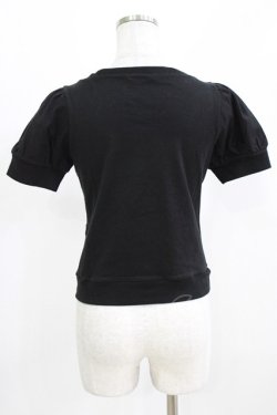 画像3: MILK / ポケット付き半袖カーデ  ブラック H-26-03-06-058-ML-TO-AK-ZH