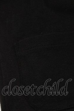 画像4: MILK / ポケット付き半袖カーデ  ブラック H-26-03-06-058-ML-TO-AK-ZH