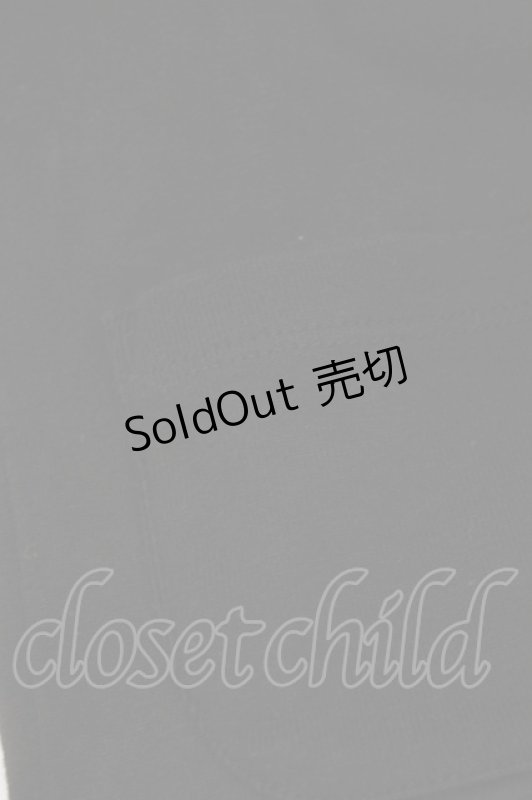 画像4: MILK / ポケット付き半袖カーデ  ブラック H-26-03-06-058-ML-TO-AK-ZH (4)