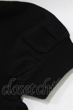 画像5: MILK / ポケット付き半袖カーデ  ブラック H-26-03-06-058-ML-TO-AK-ZH