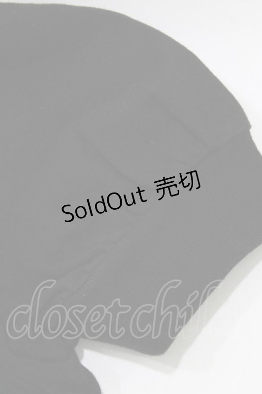 画像5: MILK / ポケット付き半袖カーデ  ブラック H-26-03-06-058-ML-TO-AK-ZH (5)