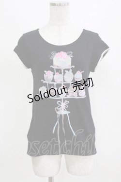 画像1: MILK / Cup cake Tops  ブラック H-26-03-06-061-ML-TO-KB-ZH