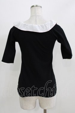 画像3: Katie / BAD SUGAR 5スリーブトップス  ブラック H-26-03-06-062-LO-TO-KB-ZH