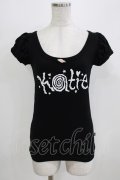 Katie / ロゴパフTee S ブラック H-26-03-06-063-LO-TO-KB-ZH