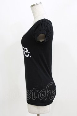 画像2: Katie / ロゴパフTee S ブラック H-26-03-06-063-LO-TO-KB-ZH