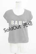 Katie / BABY Tee S グレー H-26-03-06-064-LO-TO-KB-ZH