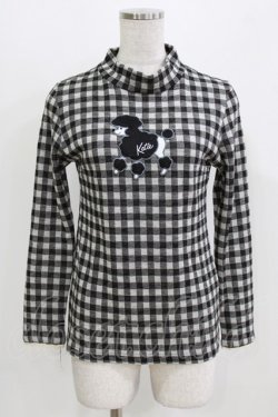 画像1: Katie / ME&MY DOGトップス  ブラック H-26-03-06-066-LO-TO-KB-ZH