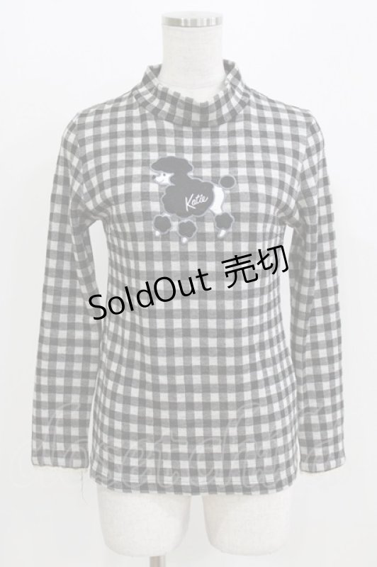 画像1: Katie / ME&MY DOGトップス  ブラック H-26-03-06-066-LO-TO-KB-ZH (1)