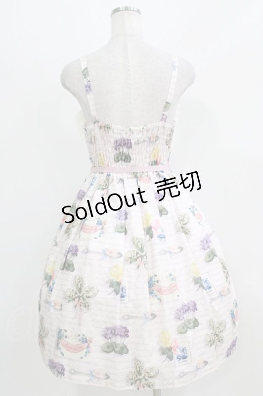 画像3: Leur Getter / Flower Cardキャミワンピース M ピンク H-26-03-06-006-LU-OP-KB-ZH (3)
