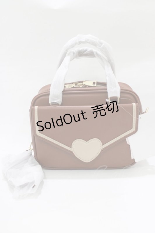 画像1: m petit by misako / TT*AMハートカブセ  中茶 H-26-03-06-069-LO-BG-KB-ZH (1)