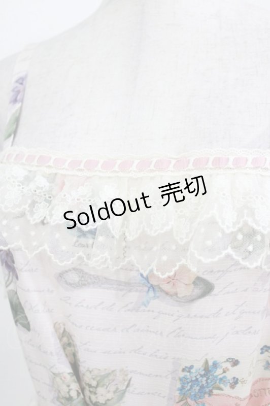 画像5: Leur Getter / Flower Cardキャミワンピース M ピンク H-26-03-06-006-LU-OP-KB-ZH (5)
