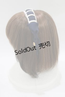 画像2: Leur Getter / はしごレースカチューシャ  ネイビー H-26-03-06-079-LU-AC-KB-ZH