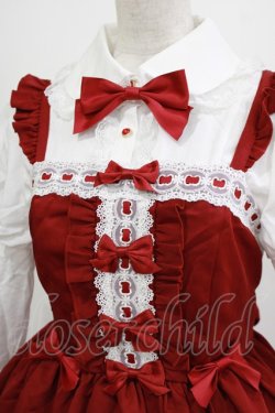 画像4: To Alice / ヴィンテージドールジャンパースカートセット S レッド H-26-03-06-083-LO-OP-NS-ZH