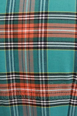 画像4: Belette / チェック丸襟ワンピース  グリーン H-26-03-06-001-PU-OP-KB-ZH