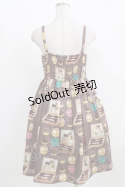 画像3: Leur Getter / Chaton chocolatキャミワンピース  ブラウン H-26-03-06-011-LU-OP-KB-ZH