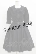 Vallee lys / Sailor Waltz Dress  ブラック H-26-03-06-002-GO-OP-KB-ZH