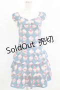 Emily Temple cute / カップケーキワンピース  ブルー H-26-03-06-012-ET-OP-KB-ZH