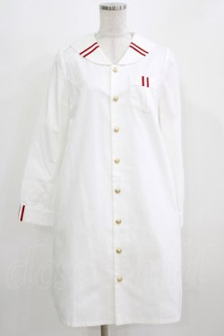 画像1: ネバアランド / きら星セーラーワンピース  白 H-26-03-06-014-LO-OP-KB-ZH