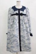 ネバアランド / くらやみ少女ワンピース  水迷彩 H-26-03-06-016-LO-OP-KB-ZH