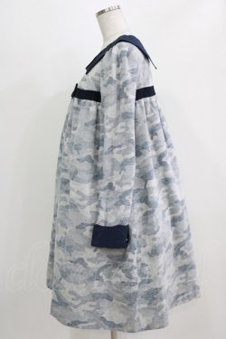 画像2: ネバアランド / くらやみ少女ワンピース  水迷彩 H-26-03-06-016-LO-OP-KB-ZH