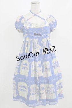 画像1: Emily Temple cute / マリーアントワネットマーケットワンピース  ブルー H-26-03-06-018-ET-OP-AK-ZH