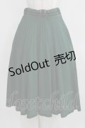 Jane Marple Dans Le Salon / Emiliana pile double accordion skirt M グリーン H-26-03-06-020-JM-SK-AK-ZH