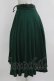 画像2: Jane Marple Dans Le Salon / Emiliana pile double accordion skirt M グリーン H-26-03-06-020-JM-SK-AK-ZH (2)